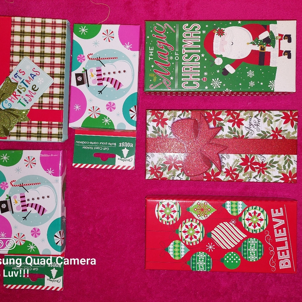 Holiday Gift Card Boxes